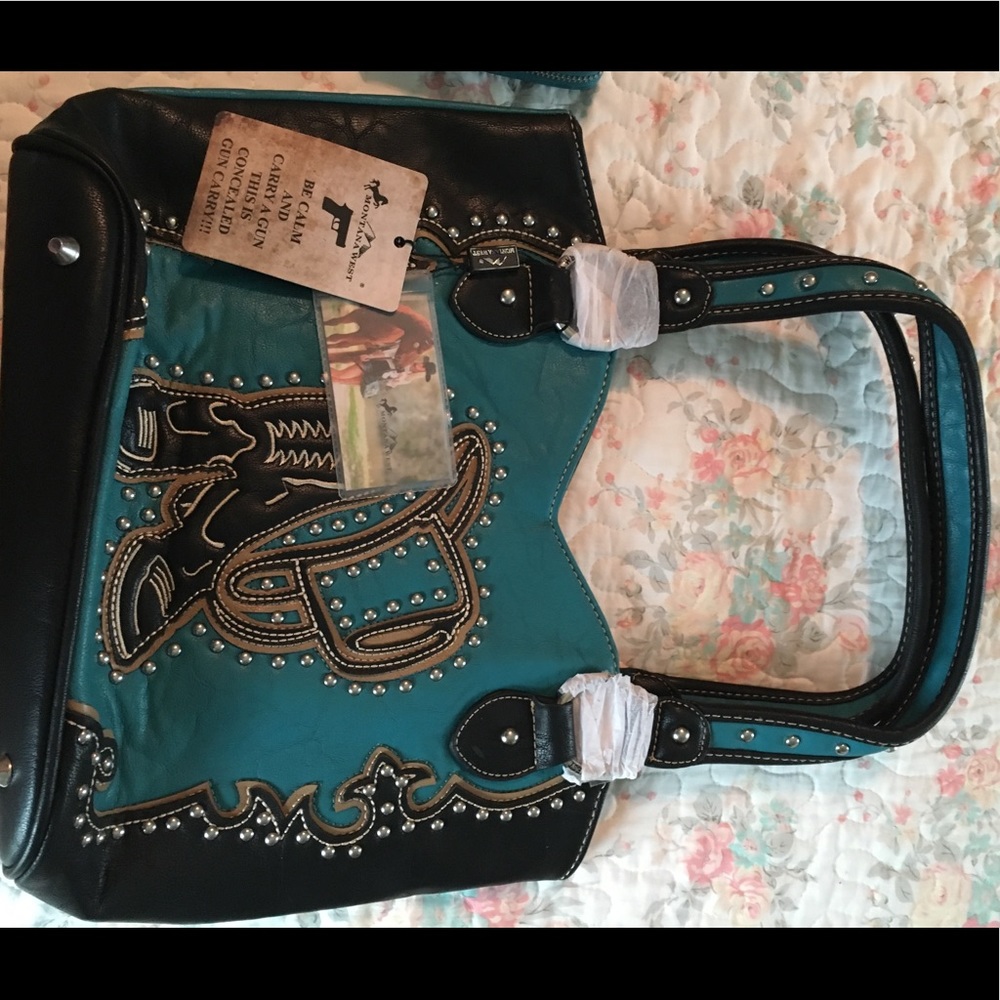 Montana West Concealed Carry Purse and Wallet